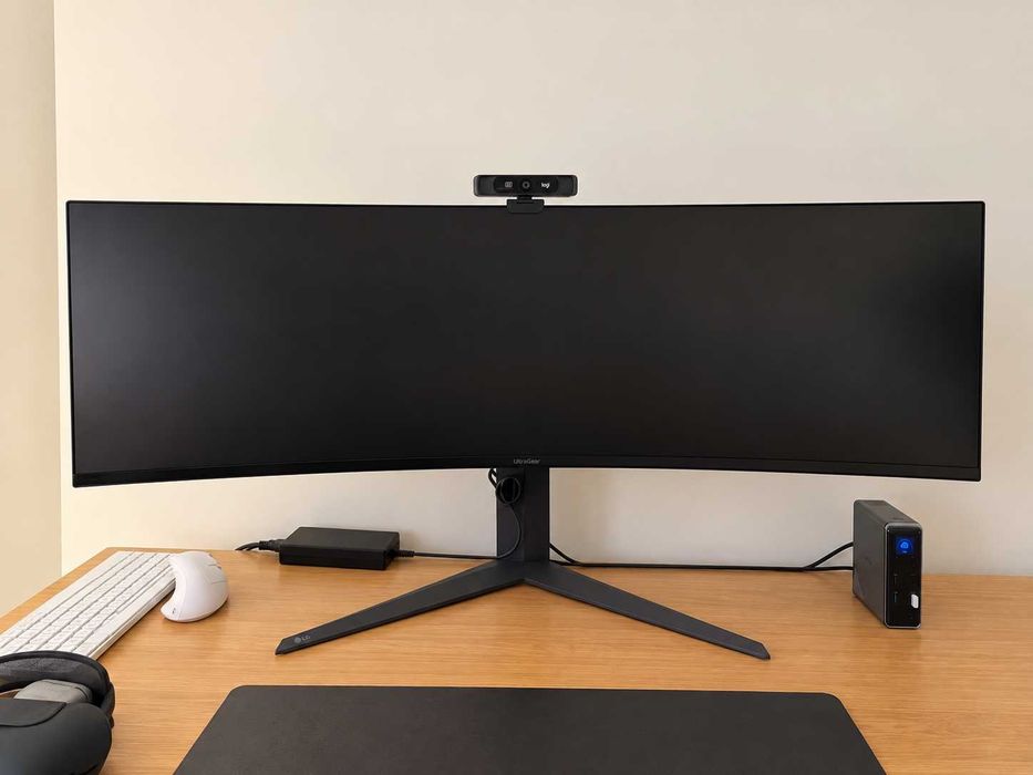LG UltraGear 45GR75DC-B 45” Curvo