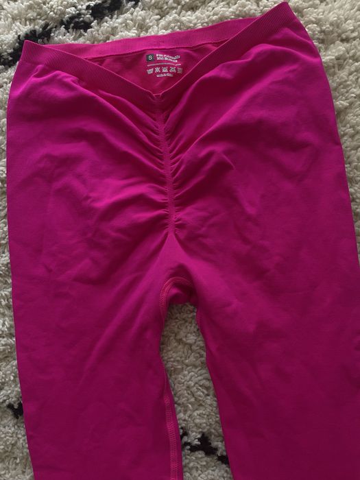 Leggings Push Up em V Rosa