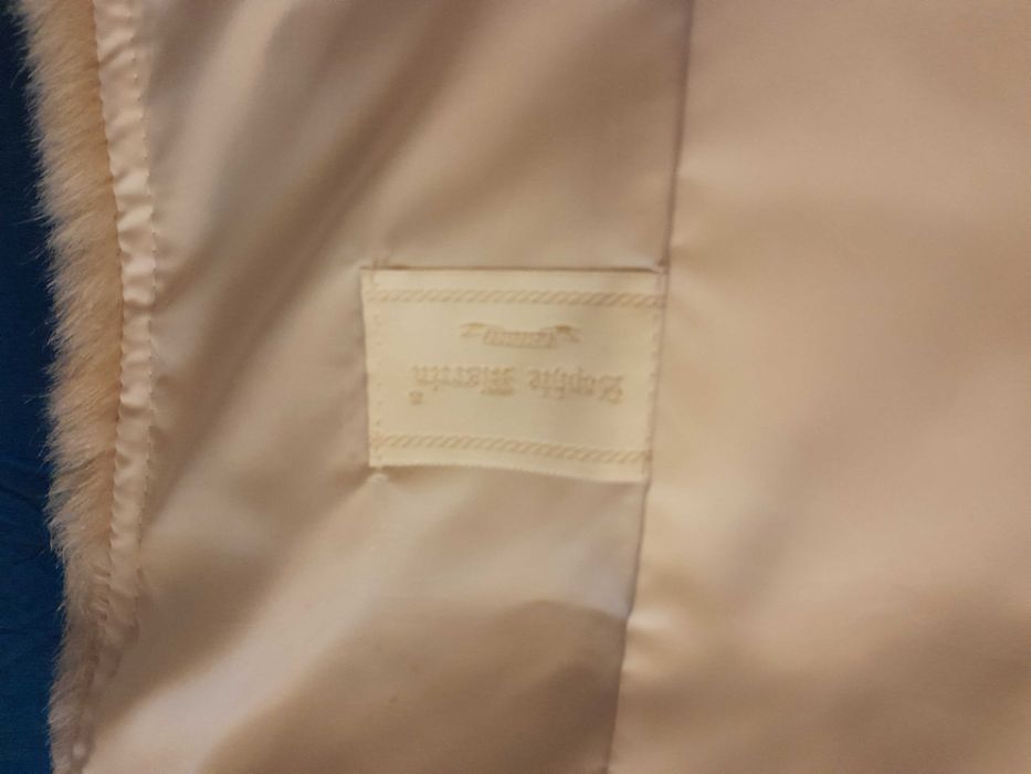 Estola  bege clarinho