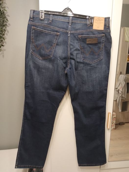 Wrangler jeansy duże damskie W40 L30