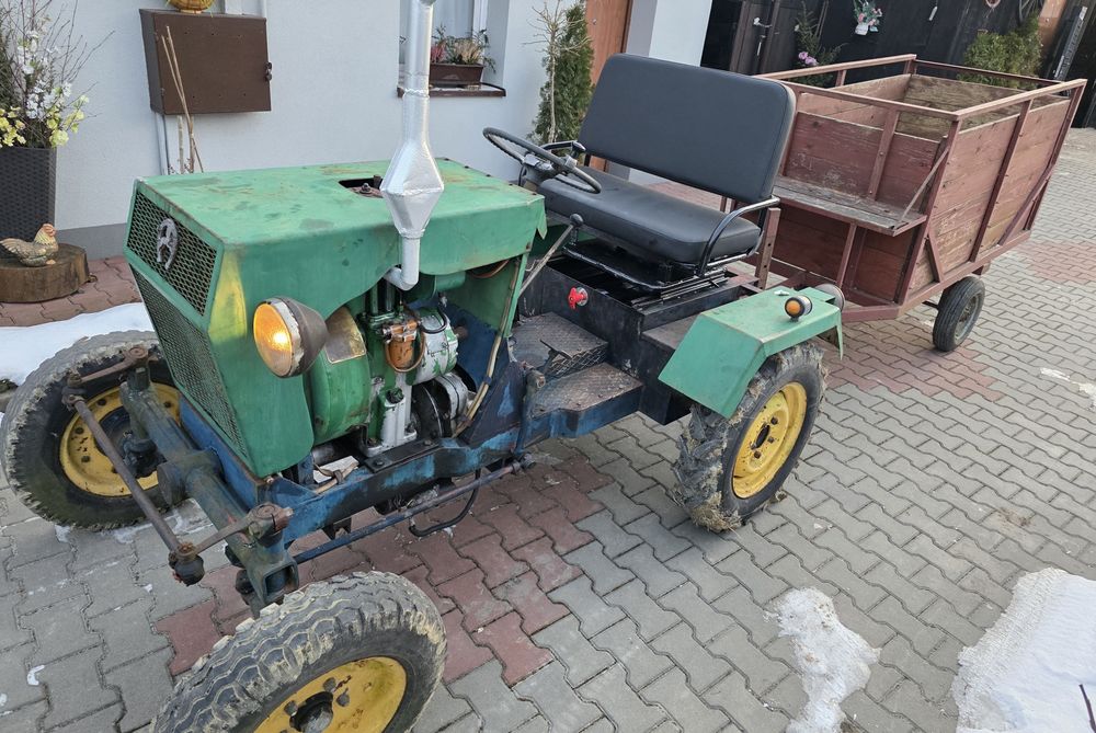 Ciagnik S7 + Przyczepa