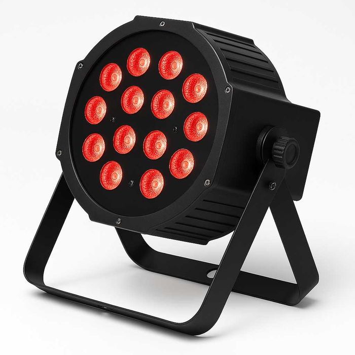 Reflektor sceniczny LED PAR 18x3W 3in1 AUTO SOUND DMX512 DJ BAR