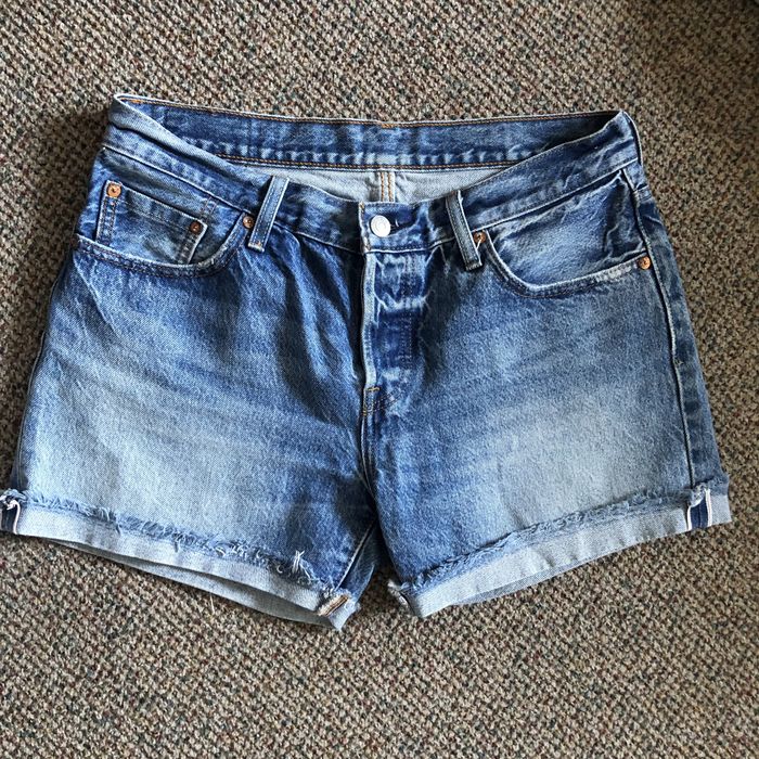Джинсовые шорты levi”s