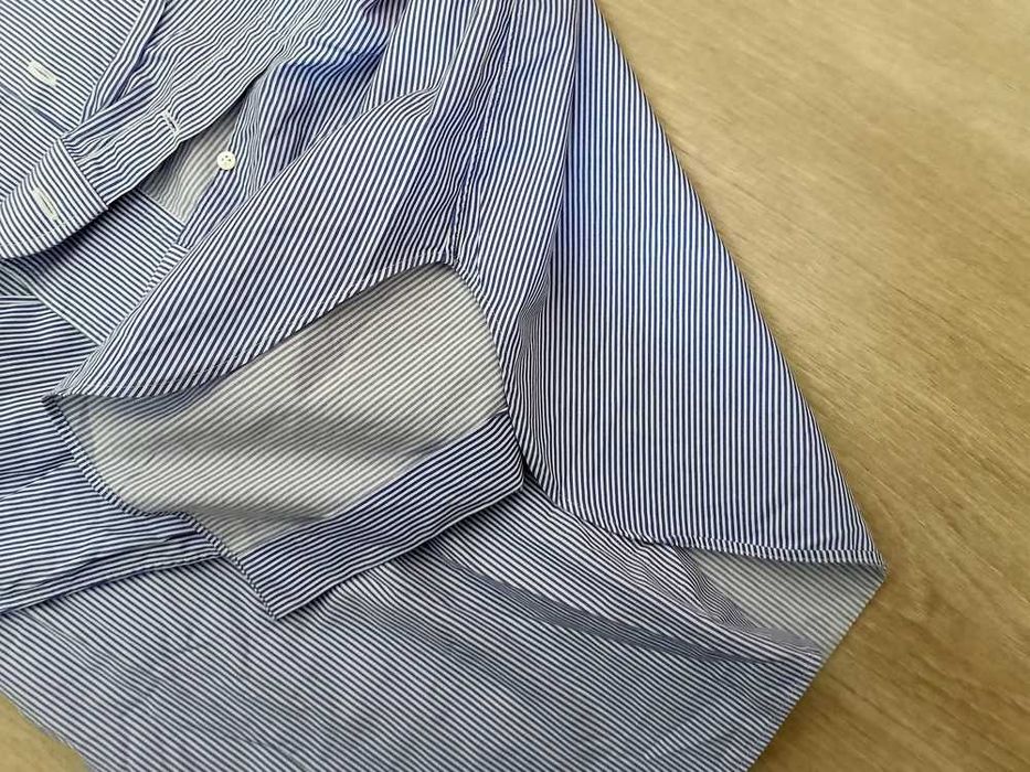 męska koszula w niebieskie paski rozmiar 42