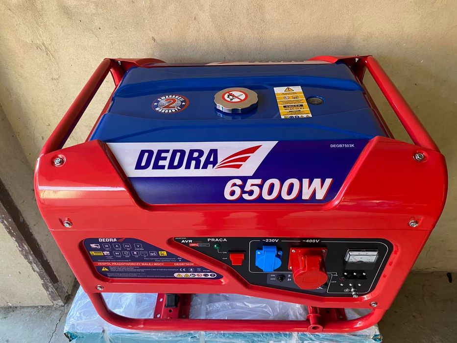 Генератор Dedra 6500w