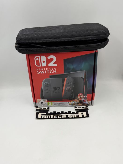 Konsola Nintendo Switch 2 + Szklo + Pokrowiec Gwarancja