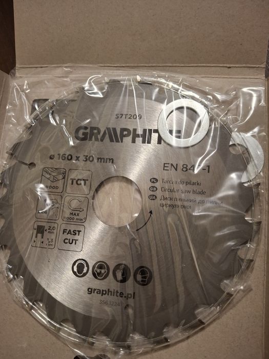 Tarcza Graphite 160x30mm