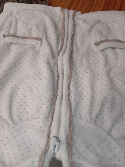 Ocieplane spodnie bluza 86cm