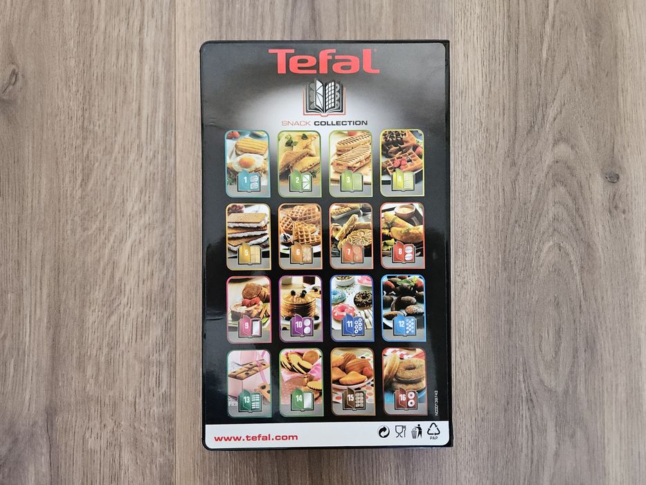 Tefal Snack Collection płytki do gofrów nowe