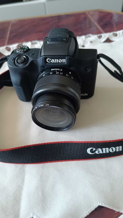 Canon EOS M50 obiektyw  15–45mm , idealny stan