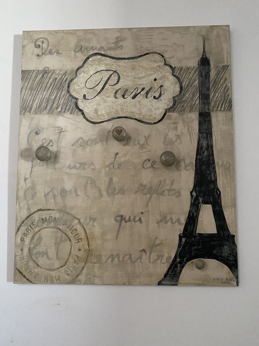 Wooden Eiffel Tower Coat Rack – Negotiable