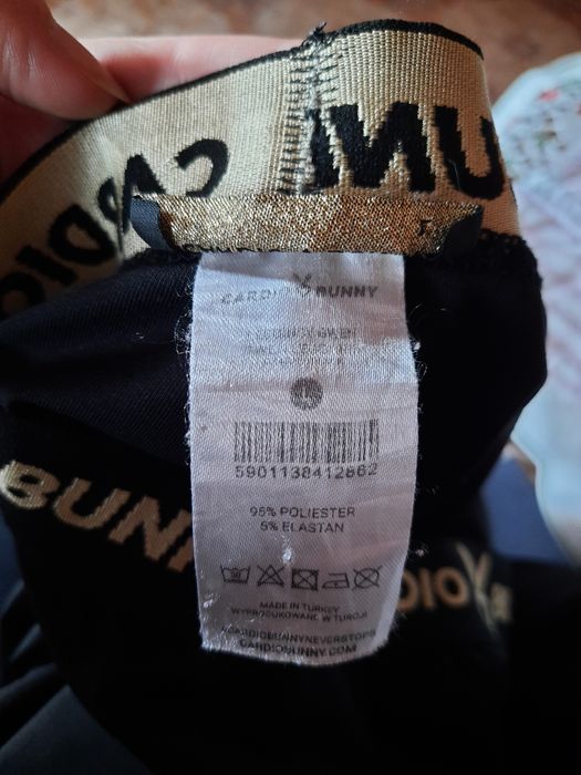 Legginsy spodnie czarne sportowe L