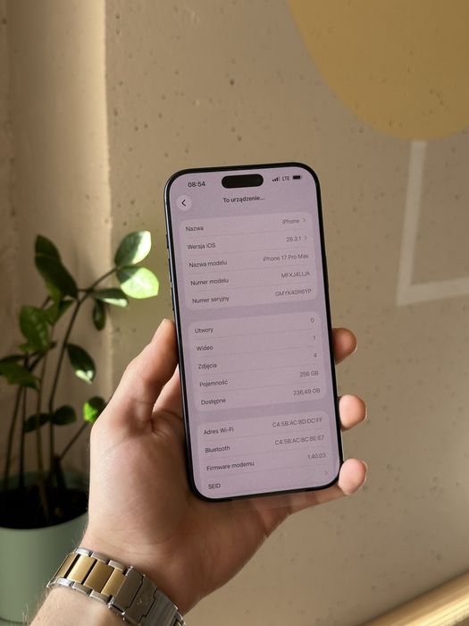 iPhone 17 Pro Max 256Gb E-sim