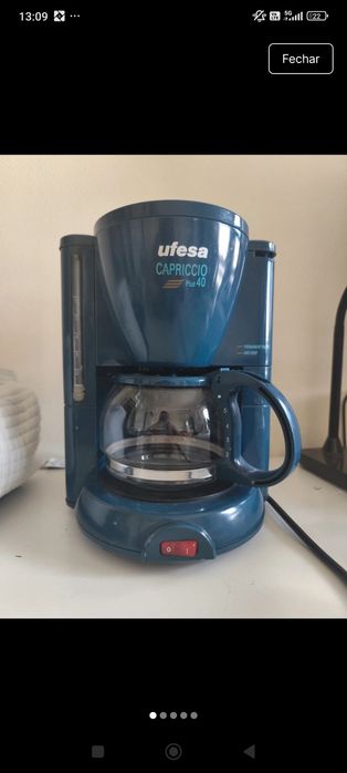 Máquina de café de filtro Ufesa Capriccio Plus 40 – Excelente estado