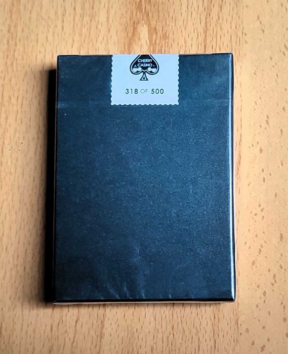 Baralho de Cartas Cherry Casino House True Black Hawk