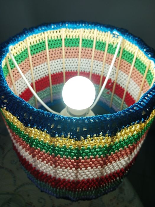 Candeeiro de mesa, handmade único