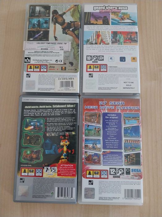 Consola Playstation Portable + Jogos