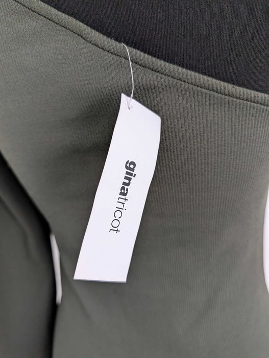 Asymetryczna i dopasowana sukienka na jedno ramię khaki M – nowa