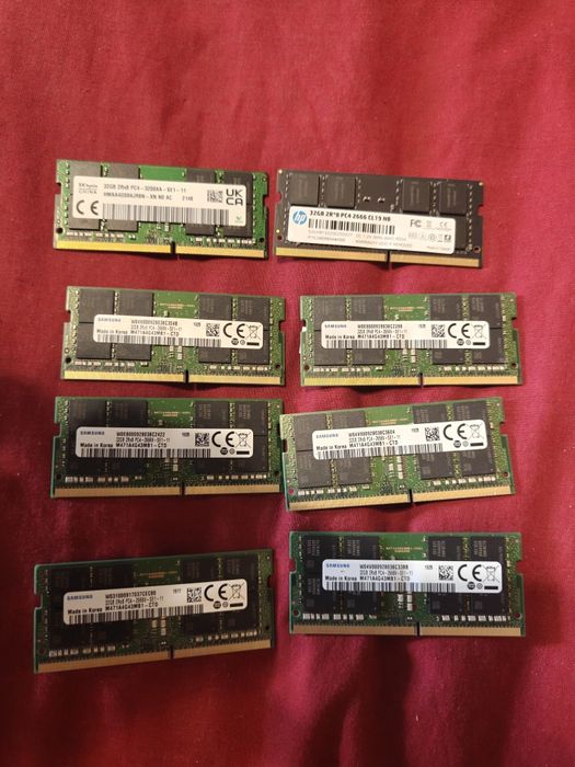 Оперативная пам'ять SO-DIMM DDR-4 32 gb  (1планка)