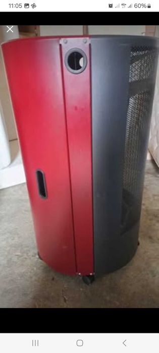 Aquecedor a gás de botija