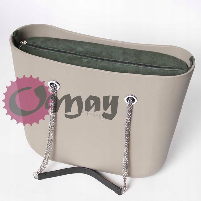 organizer OBAG BAG STANDARD ekozamsz khaki wkład 2 kieszenie OMAY.PL