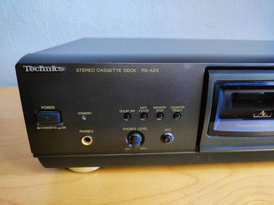 Magnetofon deck Technics RS-AZ6 3 head głowica amorficzna