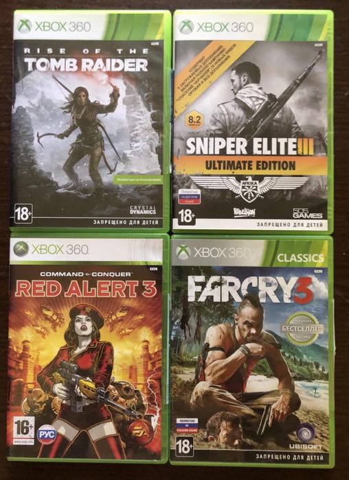 Диски на XBOX: FIFA 19, Splatterhouse Castlevania Mortal Kombat Tekken Evil Dead, Silent Hill, Dino Crisis, FarCry Red Alert 3, Hitman Mafia AFRO