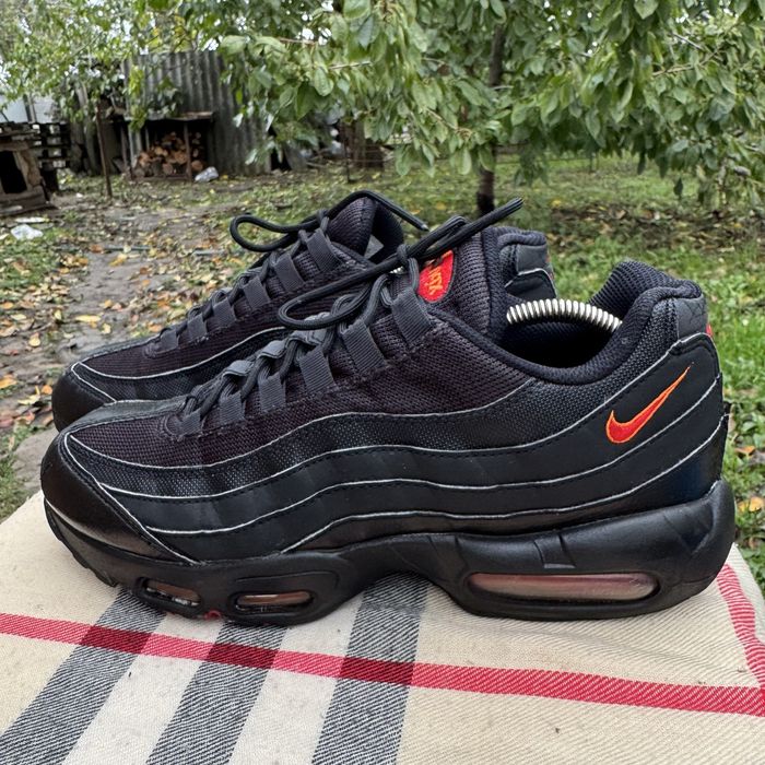 Кроссовки Nike Air Max 95 Black, 42,5 размер, Оригинал, Кросівки