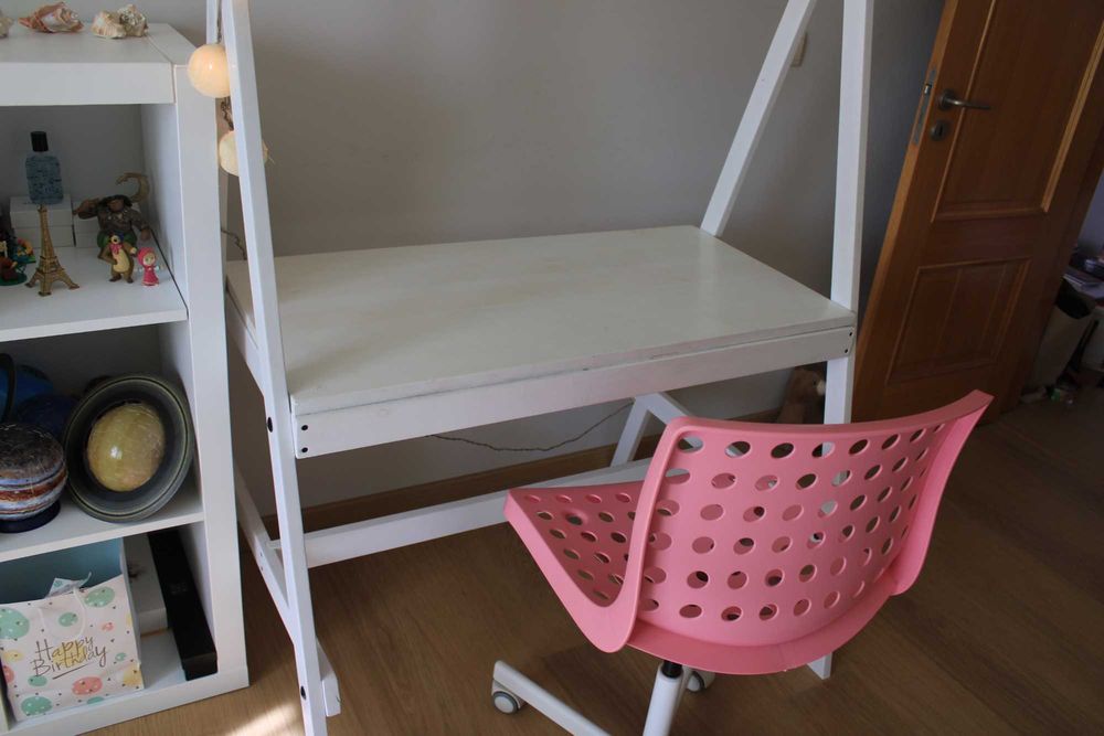 Cadeira de Secretária de criança Rosa