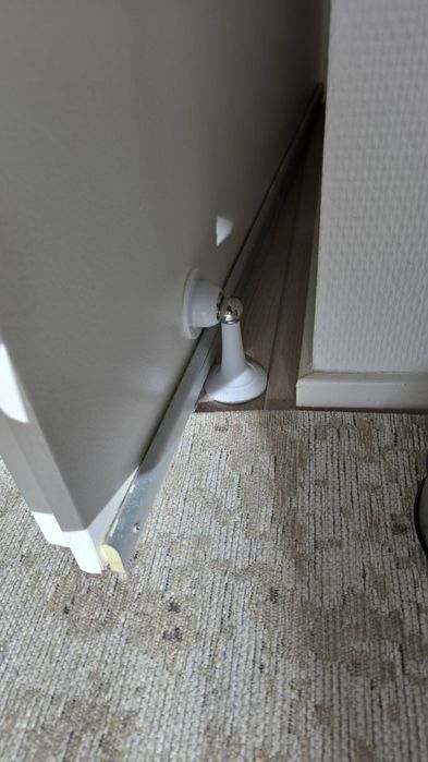 Batente de porta, magnético  (Novo) Branco