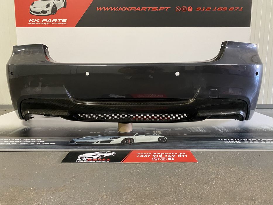 PÁRA-CHOQUES TRASEIRO PARACHOQUES BMW SÉRIE 3 E90 PACK M PRE LCI FASE 1 E LCI FASE 2, 5 PORTAS NOVO EM CAIXA COMPLETO