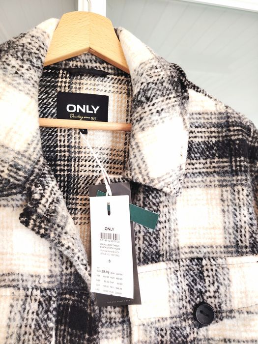 Kurtka, koszula damska Only NOWA r. S, oversize