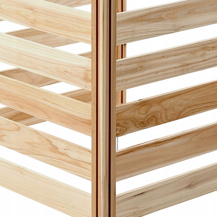 Drewniana osłona prywatności VEVOR 914X914MM 3-PANELOWA solidna