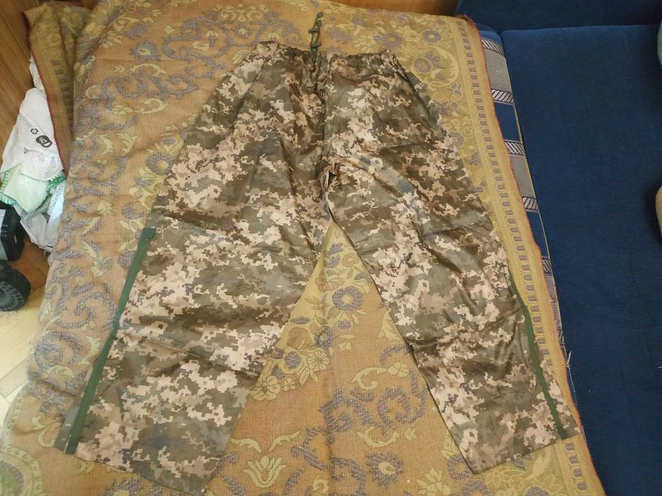 Военные штаны ветро защитные демисезонные
