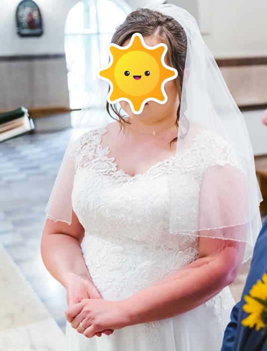 Suknia ślubna plus size
