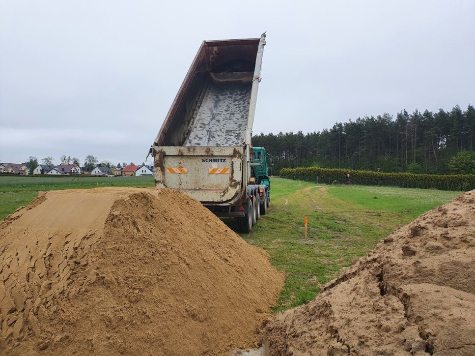 Piasek zasypowy,żwir , kruszywa , czarnoziem