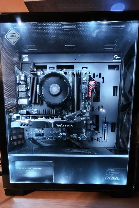 PC NOVO R5 5500 6 c/ 12 threads T/ 4.40Ghz /16GB DDR4/ASUS STRIX GTX960 DirectCU/OC 4GB Configurado para Gaming/Video editing/Graphic design
