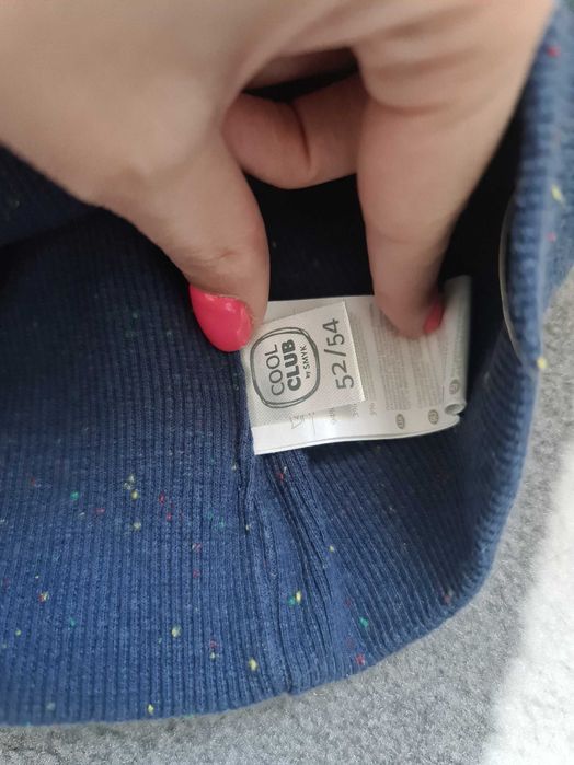 Czapka chłopięca, wiosenna cool club, smyk. Rozmiar 52