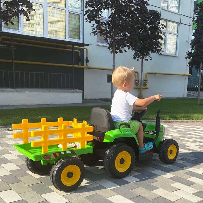 Дитячий Трактор‼️Дитячий Трактор з Причепом На акумуляторі Трактор 12V