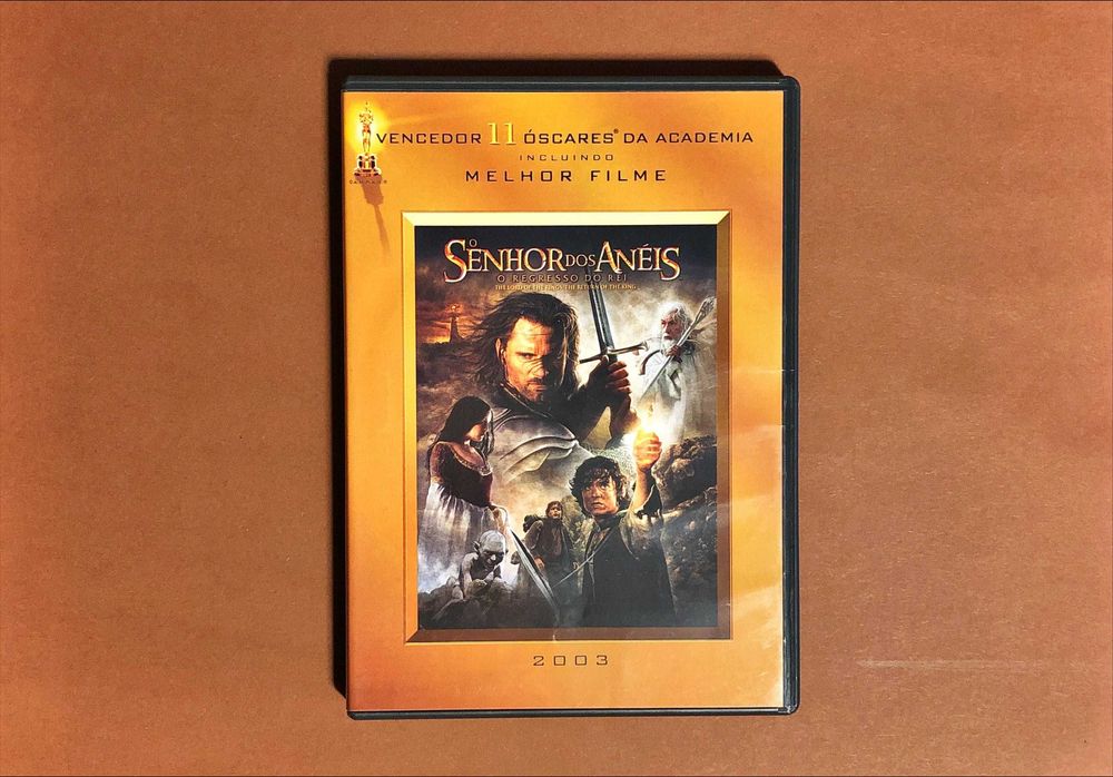 FILME DVD O Senhor dos Anéis The Lord of the Rings Jackson JRR Tolkien
