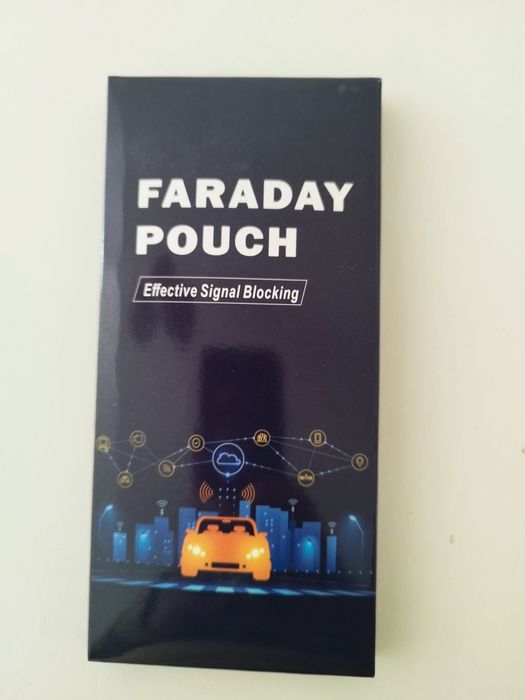 2 ​Bolsas de Faraday Anti-Roubo (Signal Blocker) - Proteção Chave Key