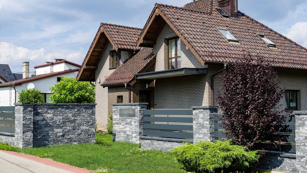 Bloczki ogrodzeniowe, bloczki łupane, Styrobud Vero