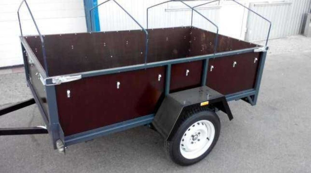 Прицеп легковой 2.20м /1.31м Хамер Люкс бакелитовый причіп