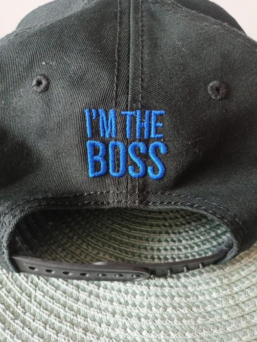 Czapka Snapback Carbon 212 "I'M THE BOSS" Galaxy – stan bardzo dobry