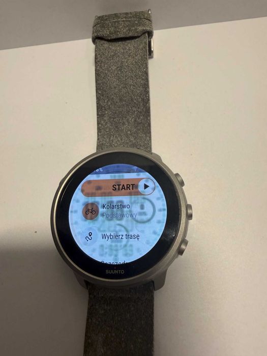 Zegarek Suunto 7 Titanium Stone Gray, wyświetlacz dotykowy AMOLED
