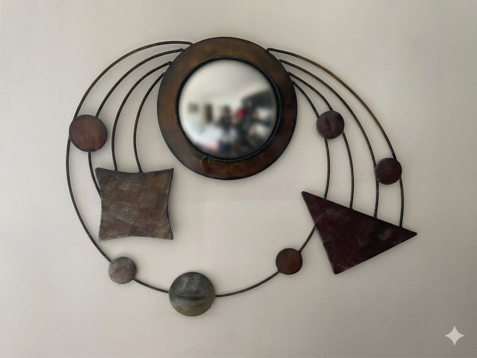 Espelho de Parede Decorativo em Metal