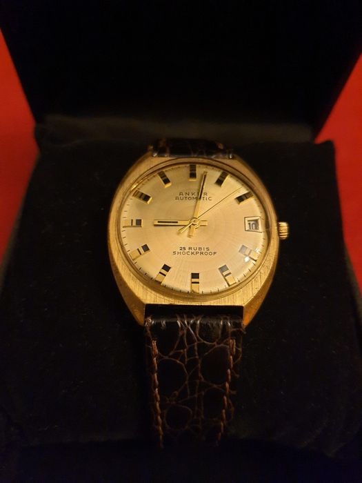 Zegarek Anker Automatic vintage gold
