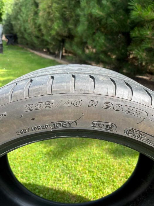 Komplet Michelin Latitude Sport 3 R20 265/45 + 295/40 DOT 2019 5–6 mm