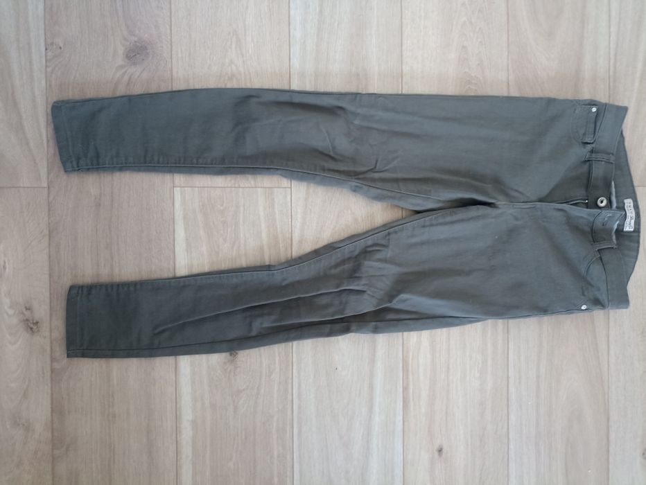 Calça de ganga cinza