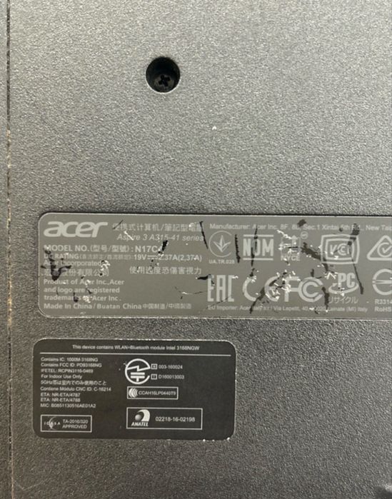 Acer aspire 3.